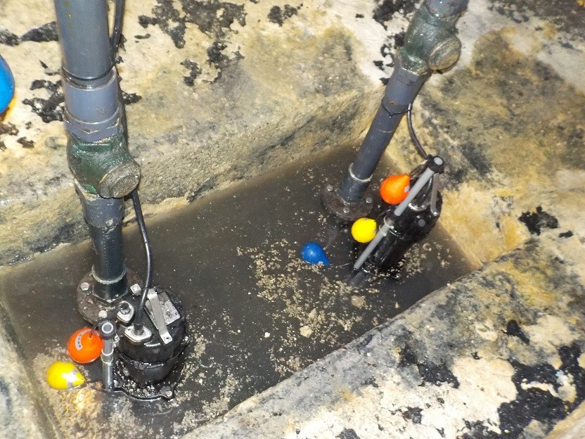 排水ポンプ交換工事