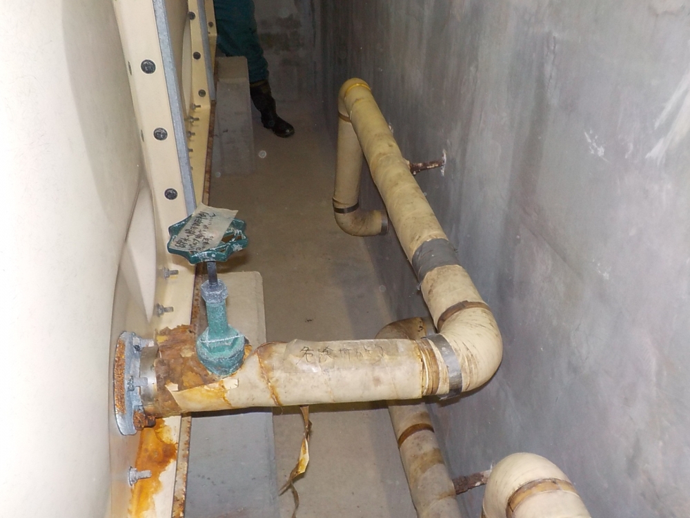 貯水槽設備改修工事