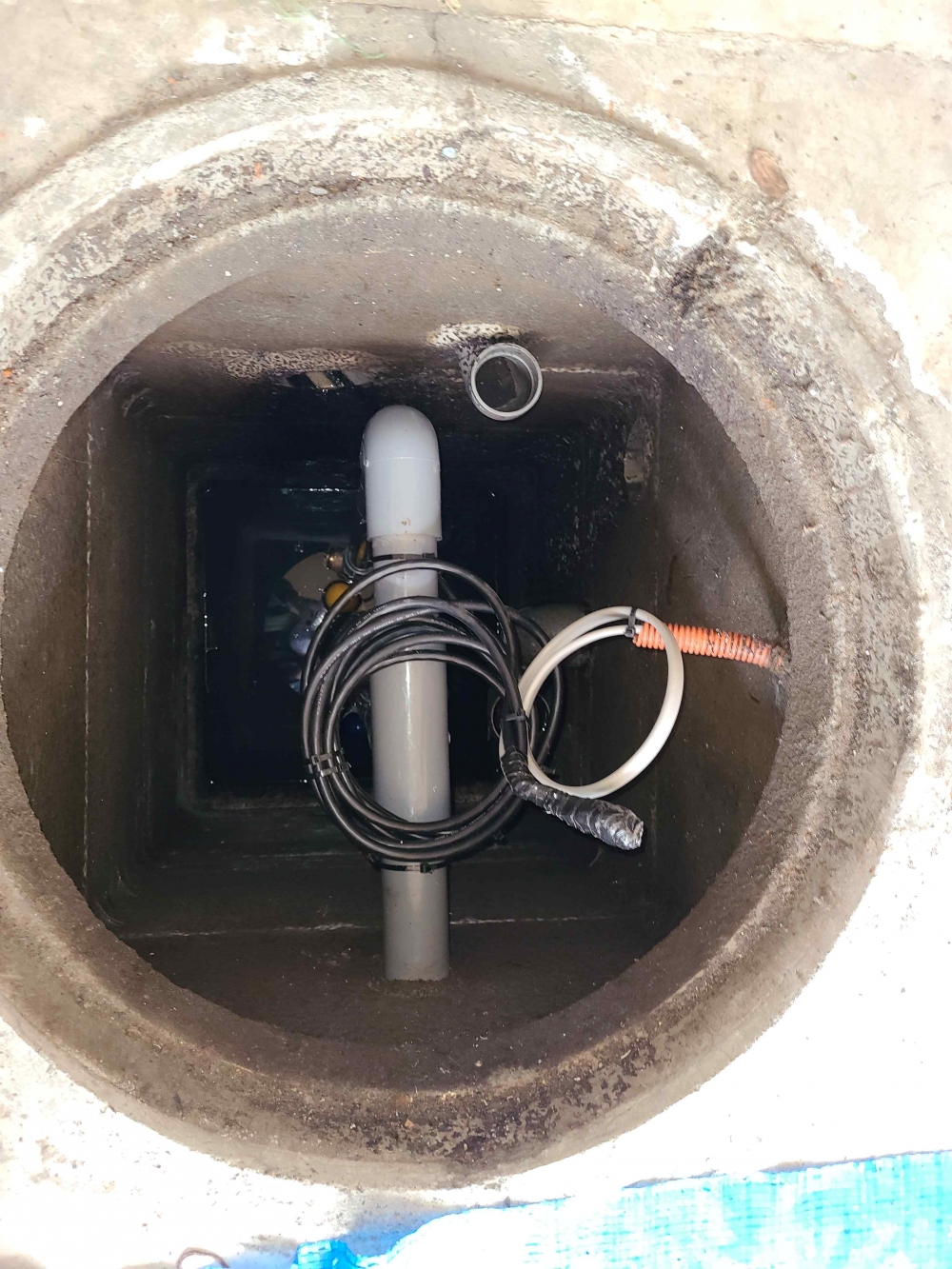 半地下戸建て・排水ポンプ交換